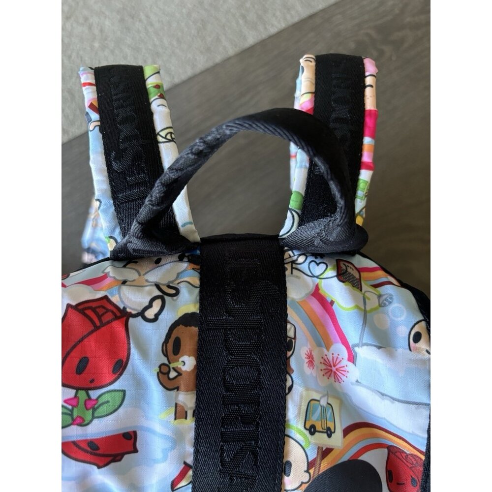 Lesportsac Tokidoki Collaboration Rucksack Backpack W Charm - Picture 12 of 16